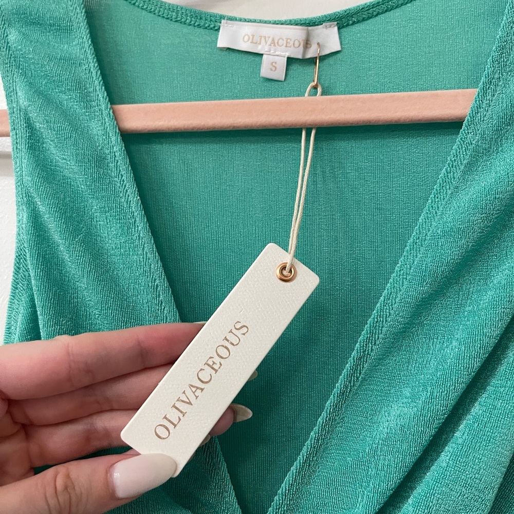NWT teal dress with cutouts from Red Dress Boutique